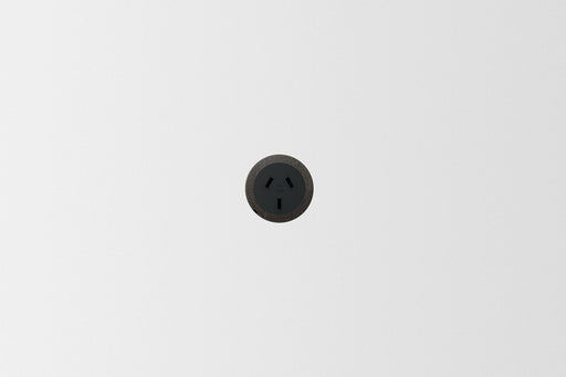 ZETR 48 Carbon Single Outlet Covers | Black Outlet