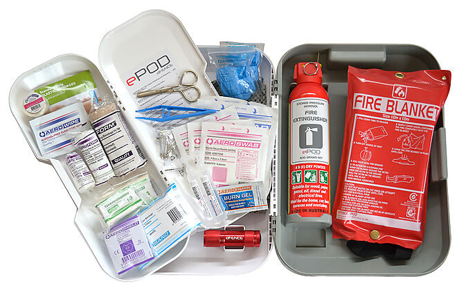 ePOD - First Aid Kit - Fire Extinguisher - Fire Blanket Kit