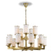 ahern-15-light-pendant-brass-opal_AHERN PE15-BSOP