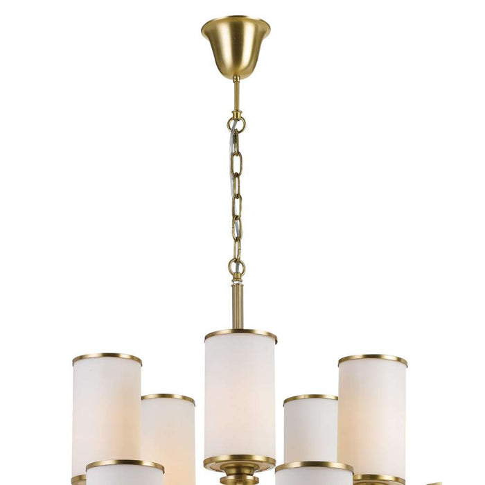 ahern-15-light-pendant-brass-opal_AHERN PE15-BSOP