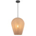 Telbix Birget Pendant Light Brown