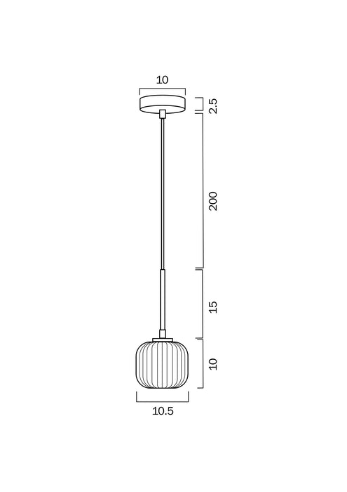 bobo-pendant_BOBO PE01-BKSM