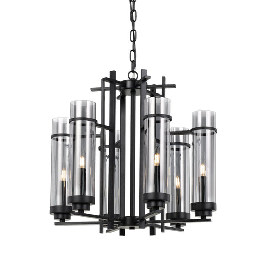 burgess-6-light-pendant_BURGESS PE06-BK