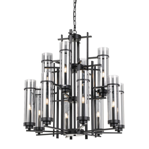 burgess-12-light-pendant_BURGESS PE84-BK