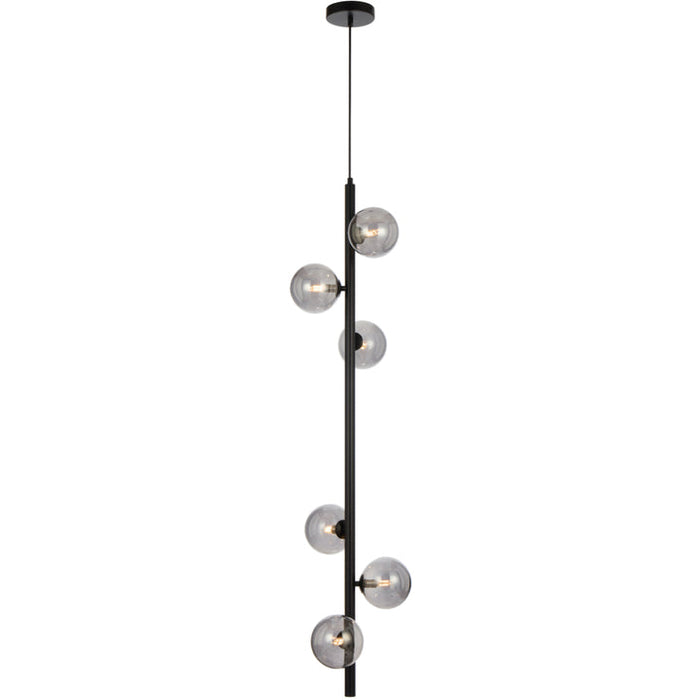 elson-6-light-pendant-black_ELSON PE06-BKSM