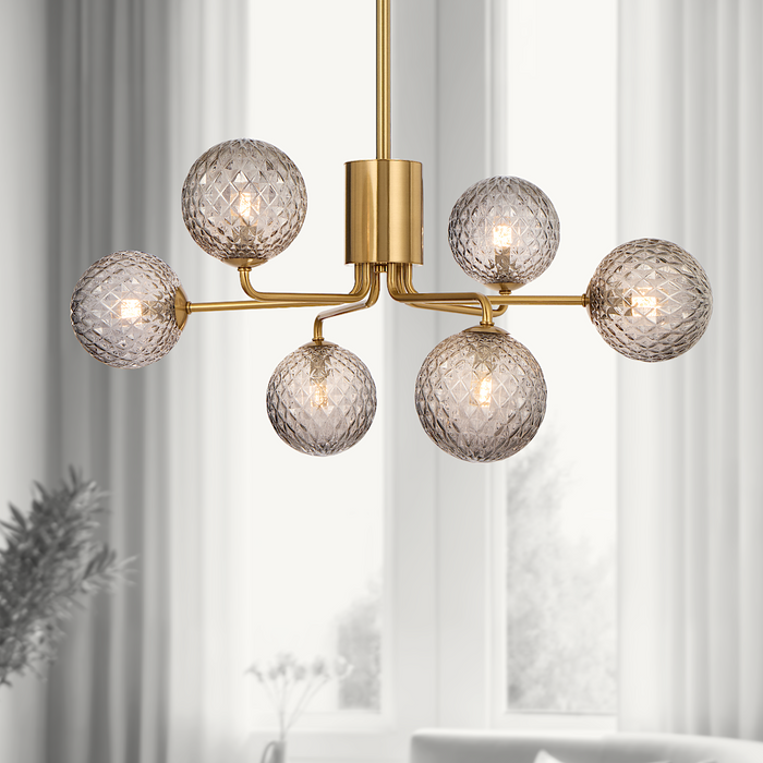 felton-6-light-pendant-antique-gold_FELTON PE06AGSMT