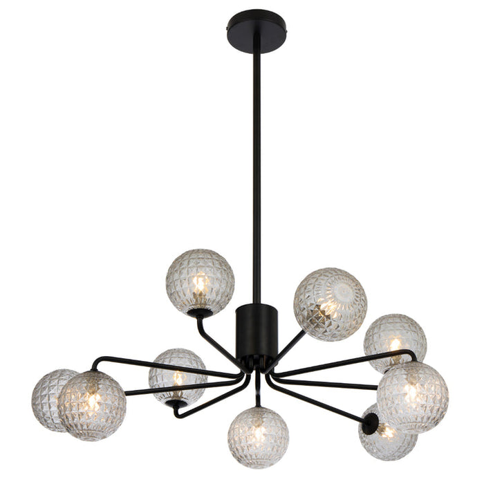 felton-9-light-pendant-black_FELTON PE09BKAMT