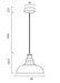 hertel-30cm-pendant-copy_HERTEL PE30-BKAM