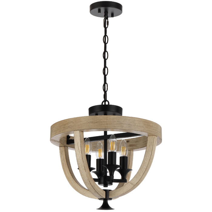 hosley-4-light-pendant-ctc_HOSLEY CTC4-BK