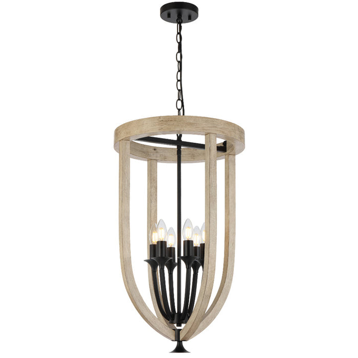 hosley-6-light-pendant_HOSLEY PE6-BK