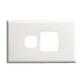 HPM Excel Single Powerpoint cover plate white