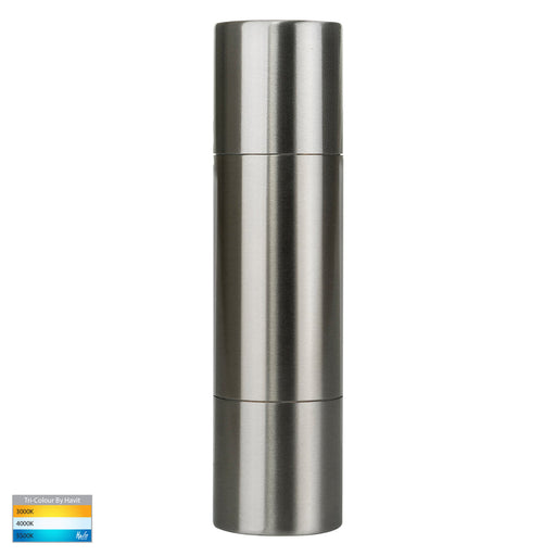 Havit Piaz TRI Colour Fixed Up & Down Wall Pillar Light Stainless Steel