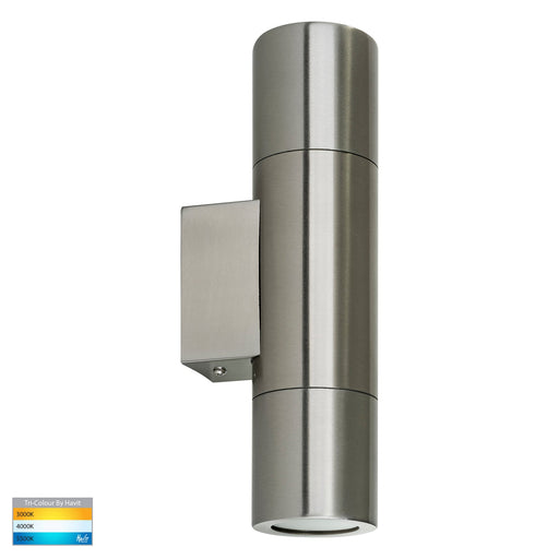 Havit Piaz TRI Colour Fixed Up & Down Wall Pillar Light Stainless Steel