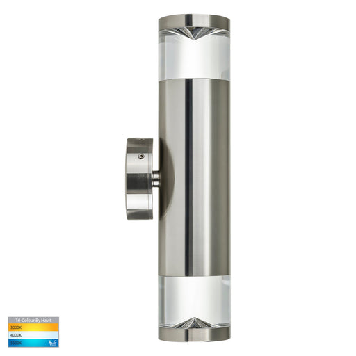 Havit Highlite Aluminium Fixed Up & Down Wall Pillar Light Titanium