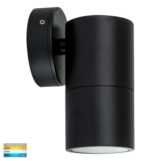 Havit Tivah TRI Colour Fixed Down Wall Pillar Light Aluminium Black