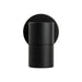 Havit Mini Tivah Fixed Down Wall Pillar Light Aluminium Black