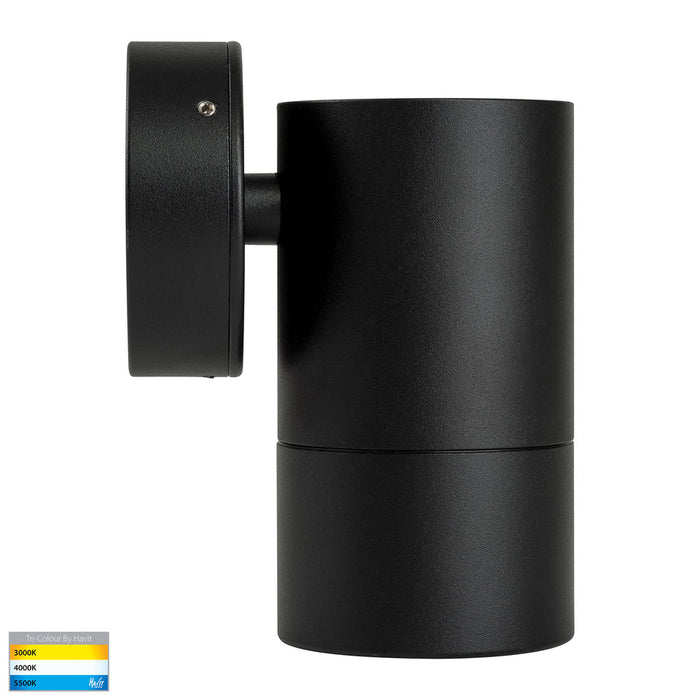 Havit Maxi Tivah TRI Colour Fixed Down Wall Pillar Light Aluminium Black