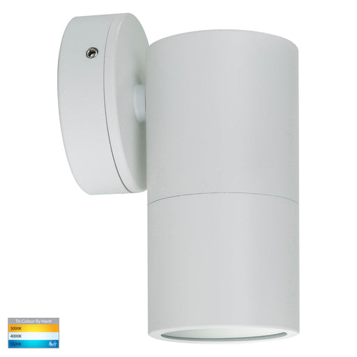 Havit Tivah TRI Colour Fixed Down Wall Pillar Light Aluminium White