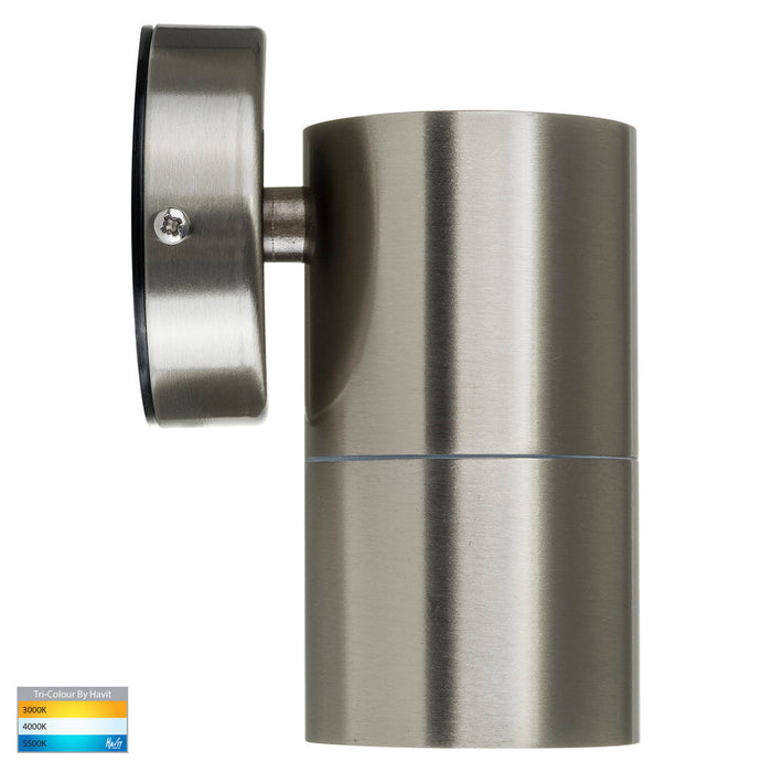 Havit Fortis TRI Colour Fixed Down Wall Pillar Light Stainless Steel