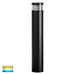 Havit Maxi Louvre TRI Colour LED Bollard Light 600mm Stainless Steel Poly Powder Coated Black