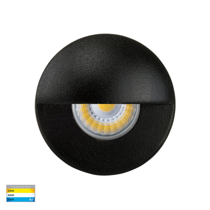 Havit Mini Ollo TRI Colour LED Step Light with Eyelid Black