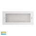 Bata Recessed TRI Colour 10W LED Brick Light With Plain Face White