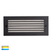 Bata Recessed TRI Colour LED Brick Light With Grill Cover Black