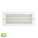 Bata Recessed TRI Colour LED Brick Light With Grill Cover White