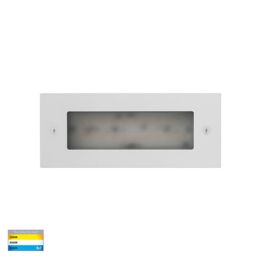 Bata Recessed TRI Colour 6W LED Brick Light With Plain Face White