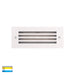 Bata Recessed TRI Colour 6W LED Brick Light With Grill Cover White