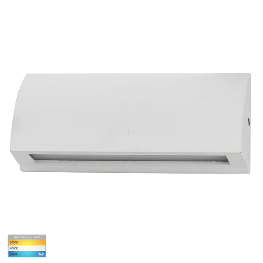 Taso TRI Colour LED Step Light 130mm White