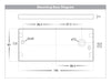 Virsma Rectangle LED Step Light Mounting Base Diagram