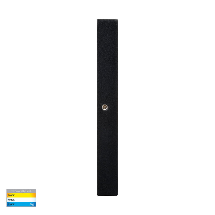 Stylez TRI Colour Up & Down LED Step Light Solid Brass Black