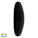 Cara TRI Colour LED Up & Down Round Wall Light Black