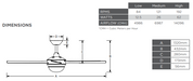 Hunter Pacific Concept AC 52" Fan With Light