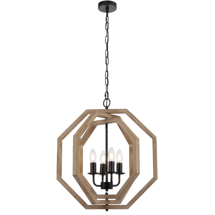 indio-4-light-pendant_INDIO PE4-BK