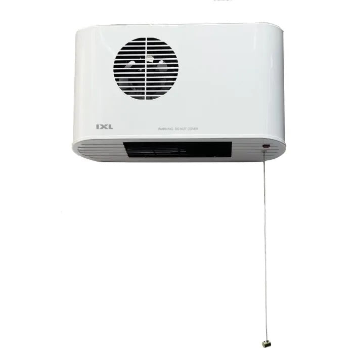 IXL Winflow Deluxe Wall Mounted Bathroom Fan Heater 2400W