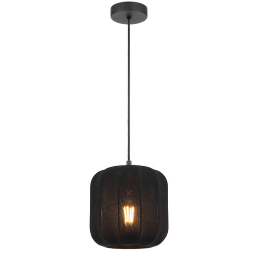 Telbix Jonsel 20cm Pendant Light Black