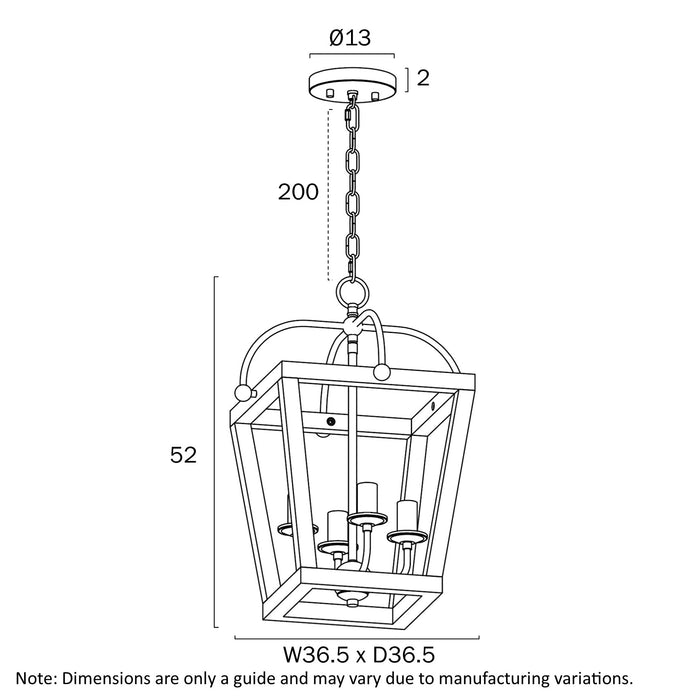 lacota-4-light-pendant_LACOTA PE4-BK