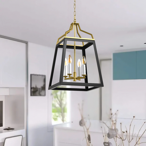 Telbix Monteal 4 Light Pendant Lifestyle Image