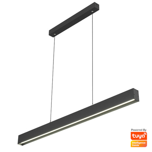 Telbix Novaro 120cm Pendant Light Black