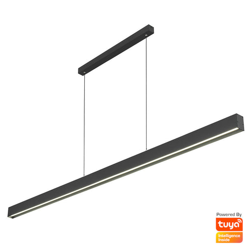 Telbix Novaro 240cm Pendant Light Black