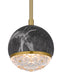 Telbix Oneta 4 Light Pendant Black