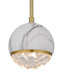 Telbix Oneta 4 Light Pendant White