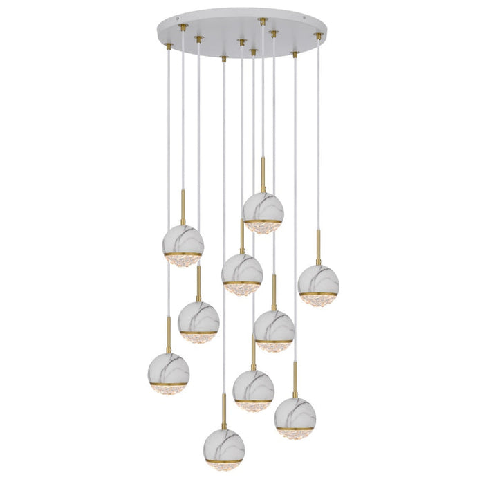 Oneta 10 Light Pendant