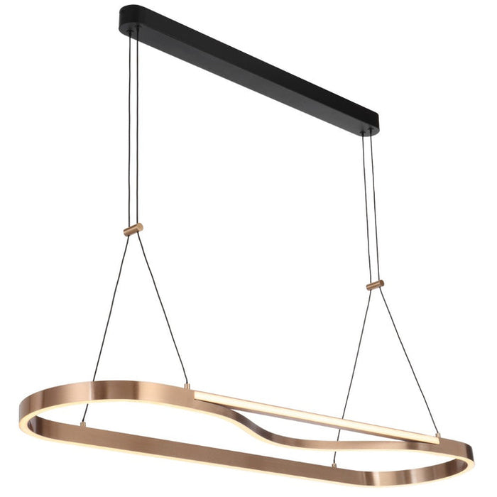 Telbix Ostrom Rectangle Pendant Light