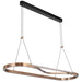 Telbix Ostrom Rectangle Pendant Light