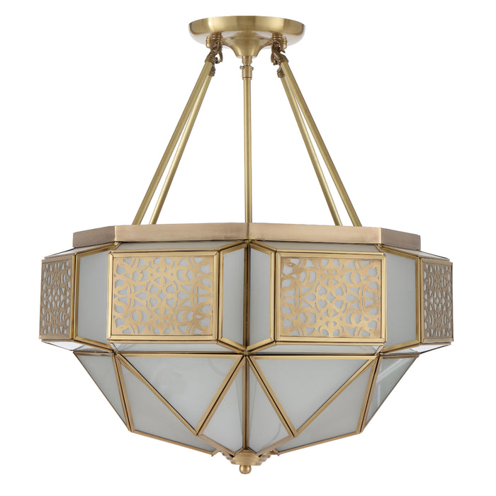 Telbix Overton CTC Pendant Light Brass