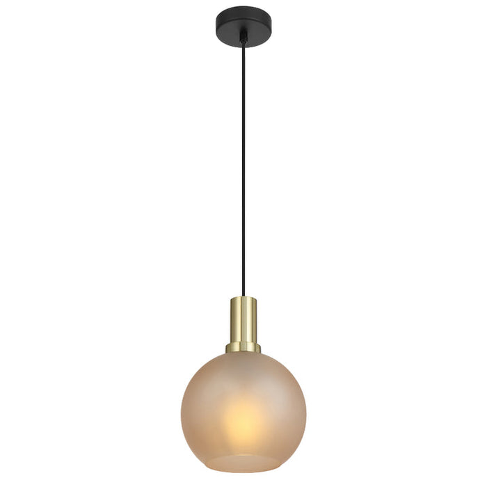 Telbix Patino 20cm Pendant Light Amber