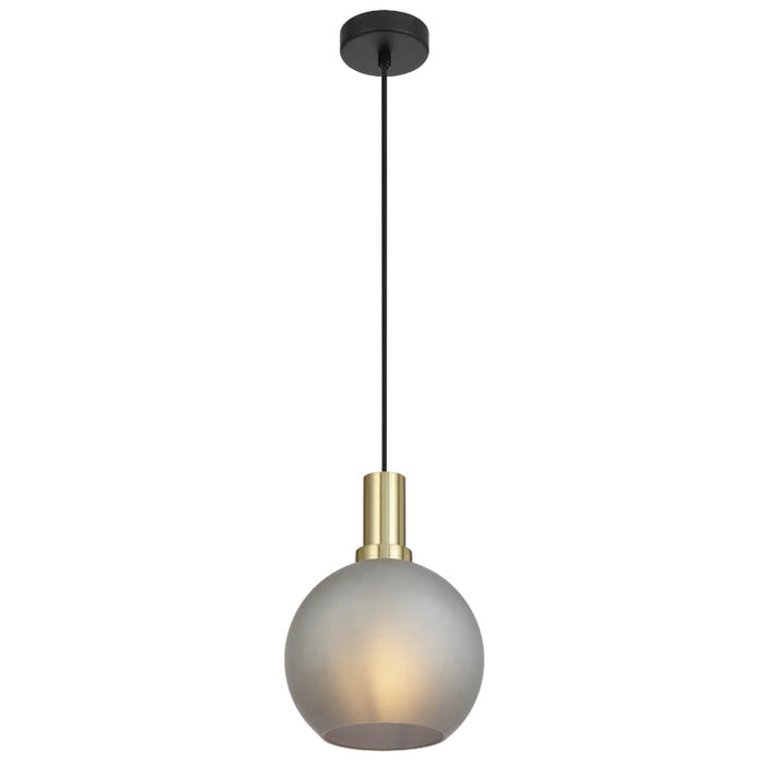 Telbix Patino 20cm Pendant Light Smoke